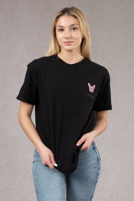 w417 camiseta extragrande iggy mujer YoungLA negro 4Z0B1058 ropa