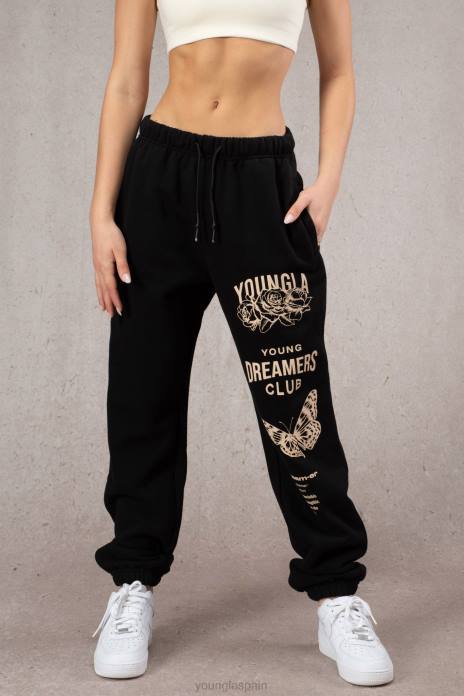 joggers soñadores w211 mujer YoungLA crema 4Z0B1170 ropa