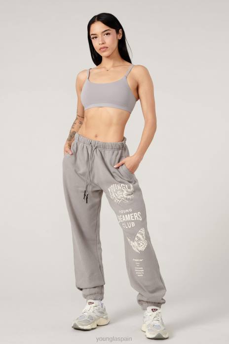 joggers soñadores w211 mujer YoungLA gris piedra 4Z0B1125 ropa