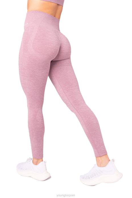 w208 leggings sin costuras mujer YoungLA paloma morada 4Z0B1149 ropa