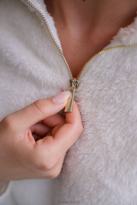 suéter de lana de peluche w506 mujer YoungLA camello 4Z0B1201 ropa