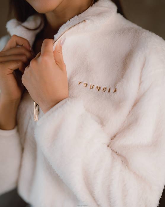 suéter de lana de peluche w506 mujer YoungLA salmón 4Z0B1204 ropa