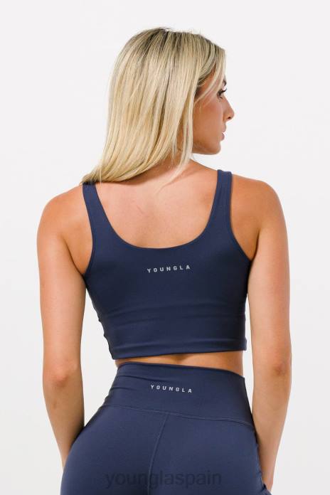 sujetador deportivo de nivel w309 mujer YoungLA Dalia Negra 4Z0B1003 ropa