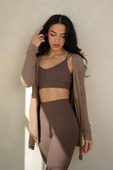 w319 - sujetador deportivo asana mujer YoungLA matcha 4Z0B1018 ropa